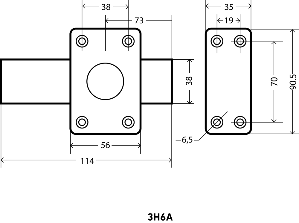 Картинка Замок накладной АЛЛЮР ЗН6А в Элисте Замок накладной АЛЛЮР ЗН6А в Элисте